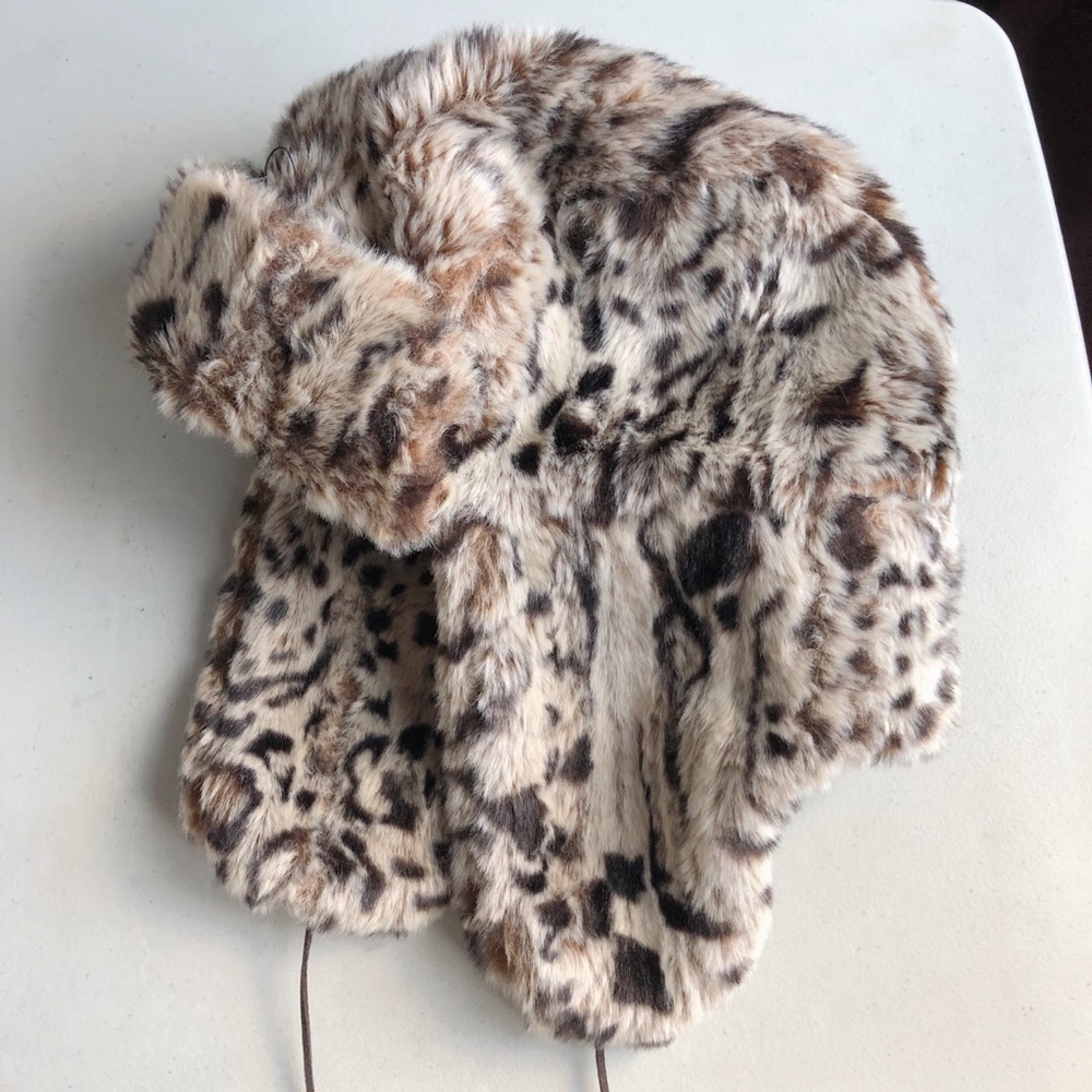 Betsey Johnson Fur Trapper Hat